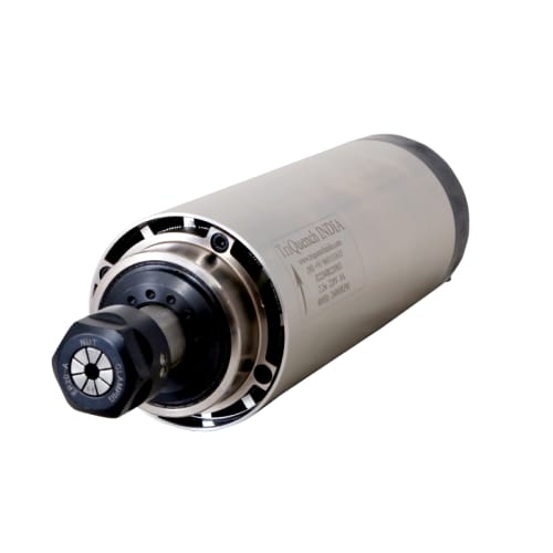 CNC Spindle Motor 2.2 kW, 24000 RPM, 220V Air-Cooled Round - CNC Spindle Motor