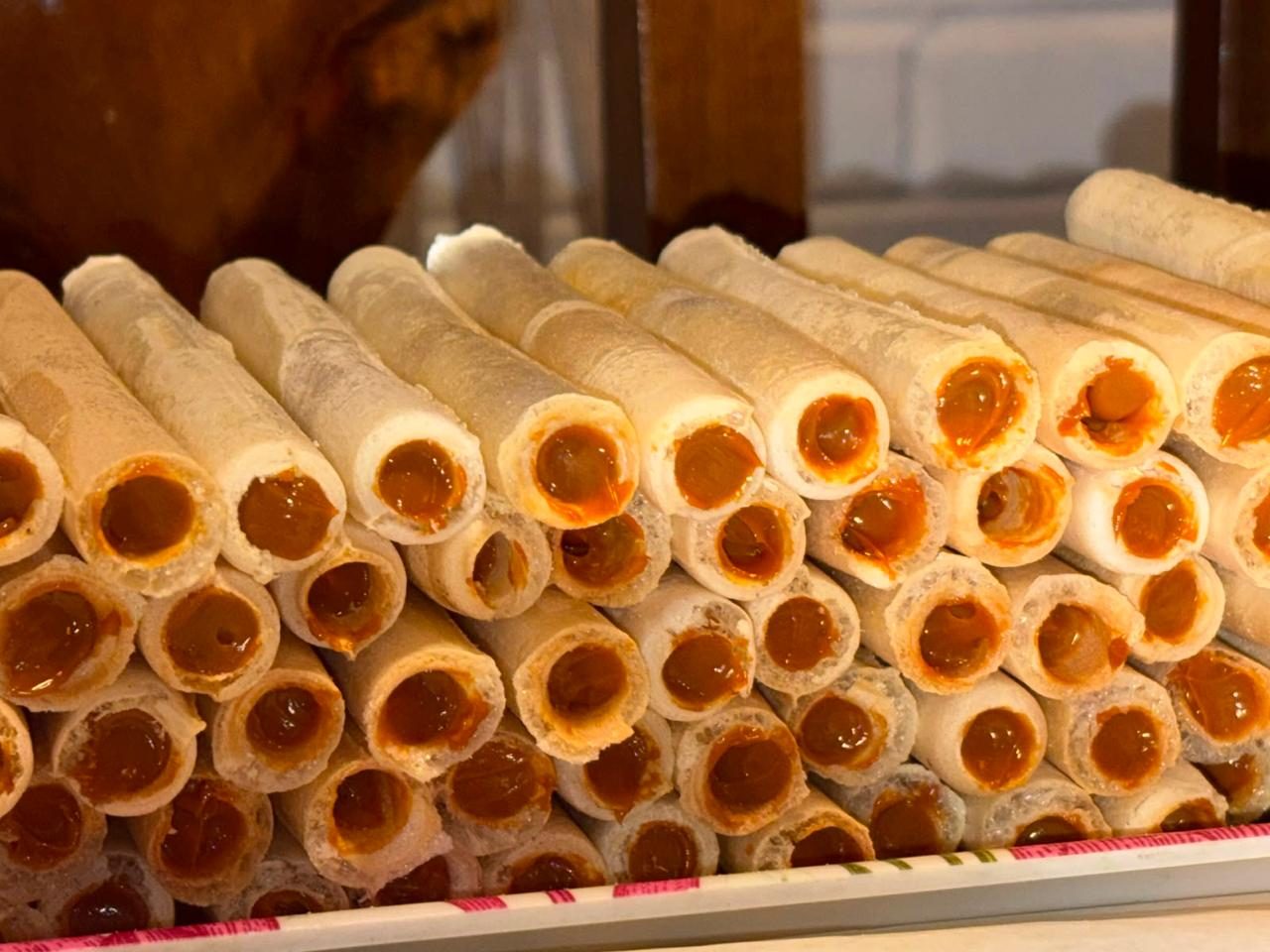 Cuchuflís rellenos