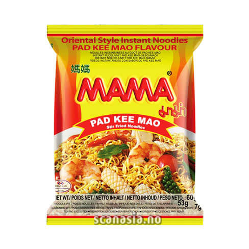 MAMA Instant Noodles Pad Keemao Flavour 6x(30x60g)