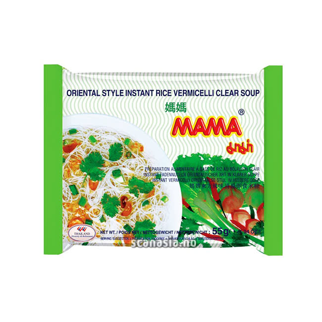 MAMA Instant Rice Vermicelli Clear Soup 6x(30x55g)