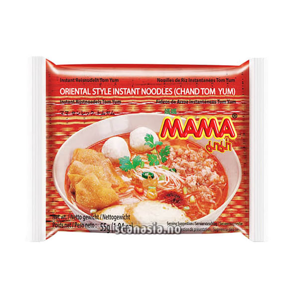 MAMA Instant Chand Noodles Tom Yam 6x(30x55g)