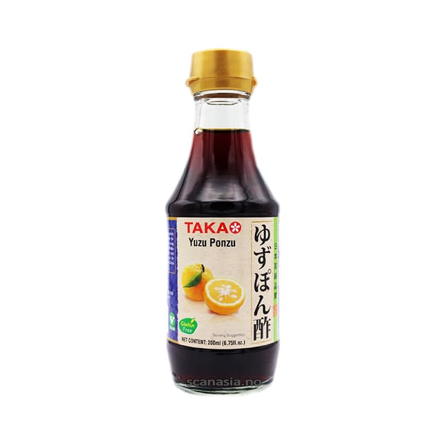 TAKAO Yuzu Ponzu (Sauce For Chabu Chabu) 24x200g