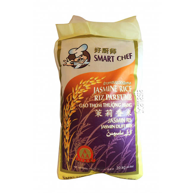 SMART CHEF Thai Jasmin Rice Premium Yellow Label 20kg