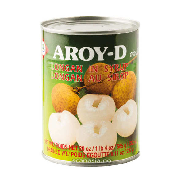 AROY-D Longan in Syrup 24x565g
