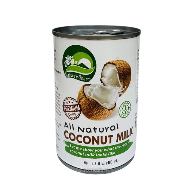 NATURE'S CHARM All Naturell Coconut Milk 24x400ml VEGAN