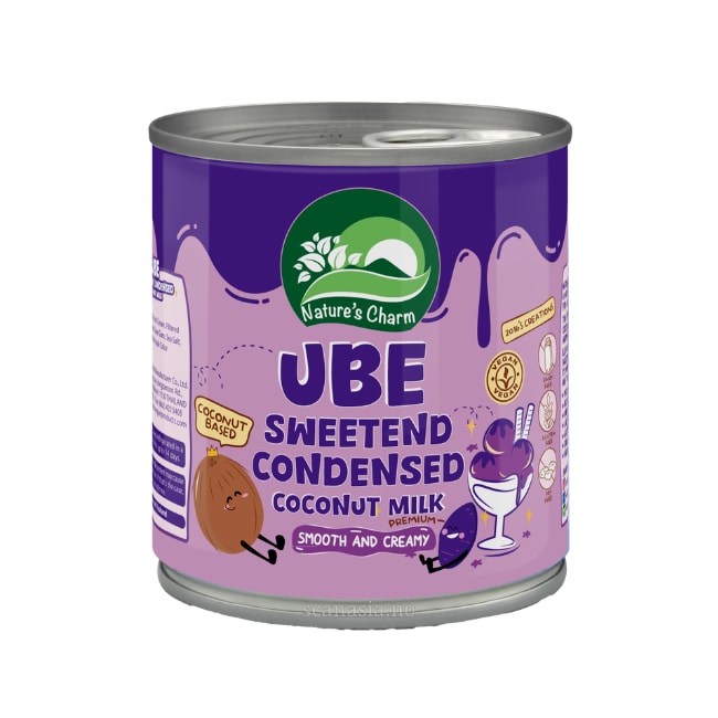 NATURE'S CHARM Ube Sweetened Condensed Coconut Milk 24x320g