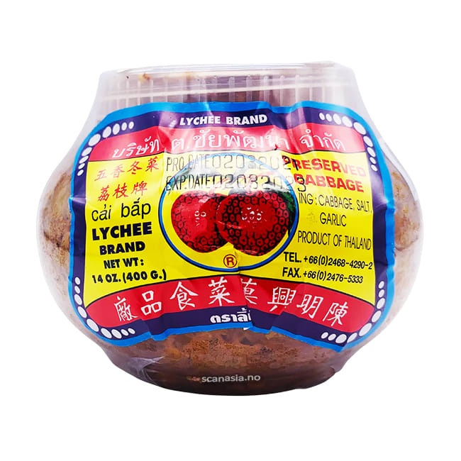 LYCHEE Pres Cabbage 12x400g