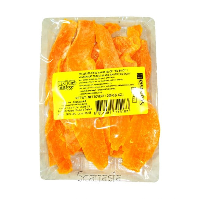 BIG ENJOY Dehydrated Mango Sliced 30x200g
