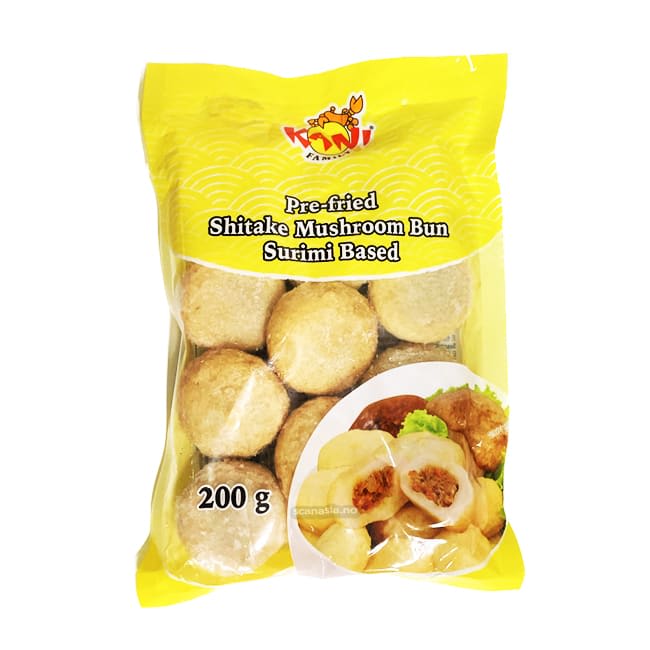 KANI Surimi Pre-Fried Shitake Mushroom Bun 30x200g