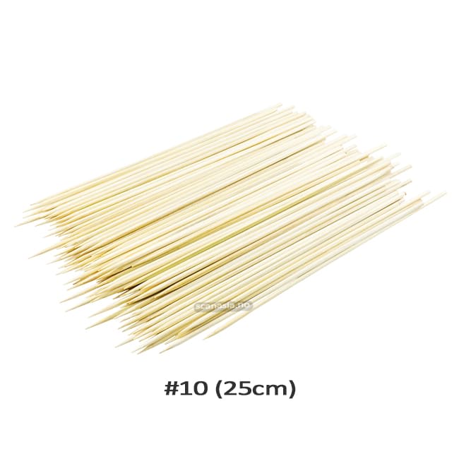 Bamboo Skewer #10(25cm) 100 x100pcs