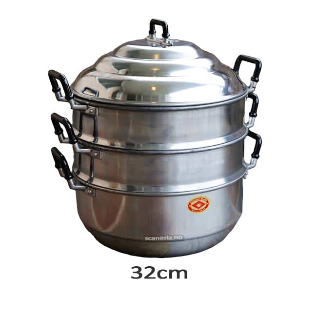 Aluminium Steam Pot 32cm