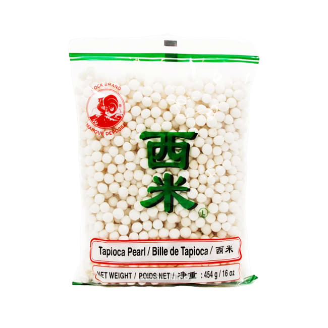 COCK Tapioca Pearl White Large 50x454g