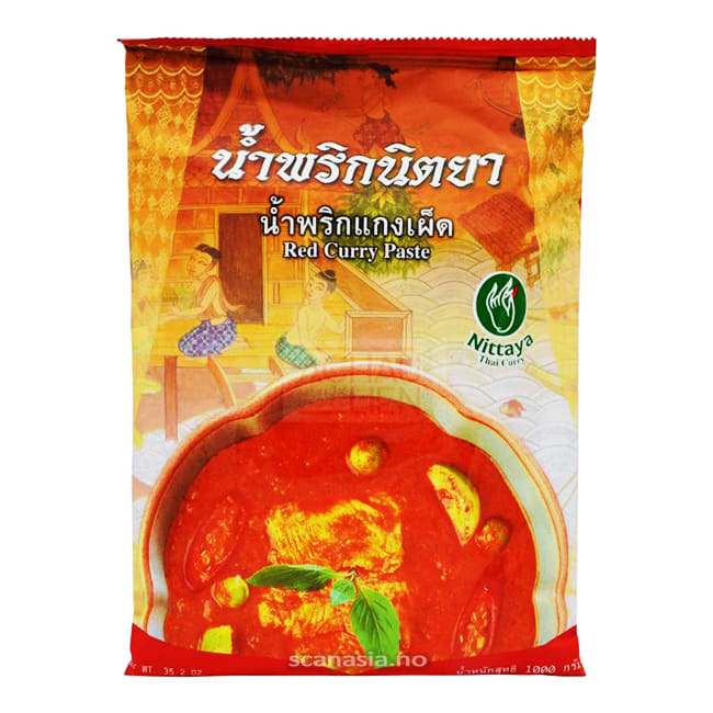 NITTAYA Red Curry Paste 10x1kg
