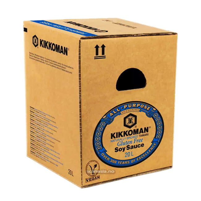 KIKKOMAN Soy Sauce Gluten Free 20L