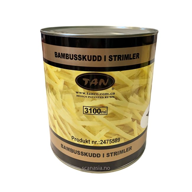 TAN Bamboo shoots strips 6x2950g