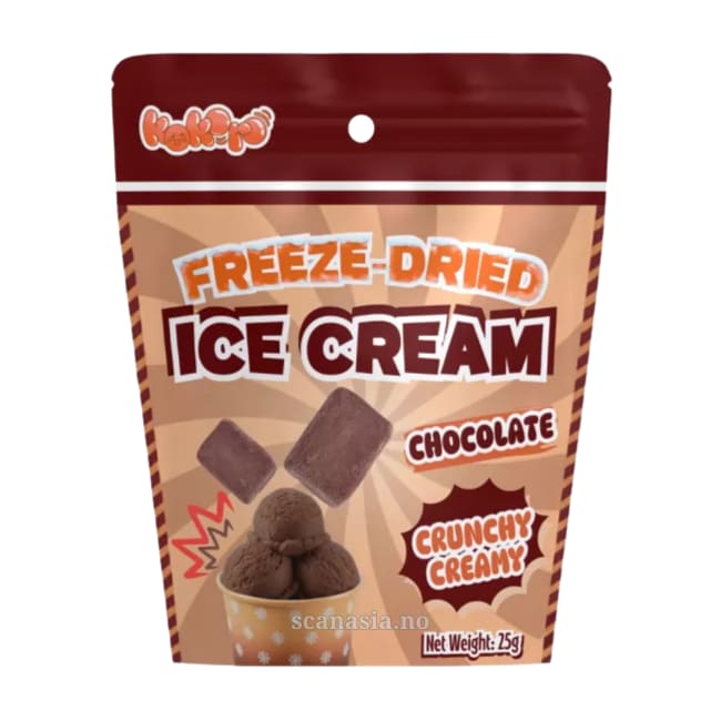 KOKORO Freeze Dried Chocolate Ice Cream 24x25g