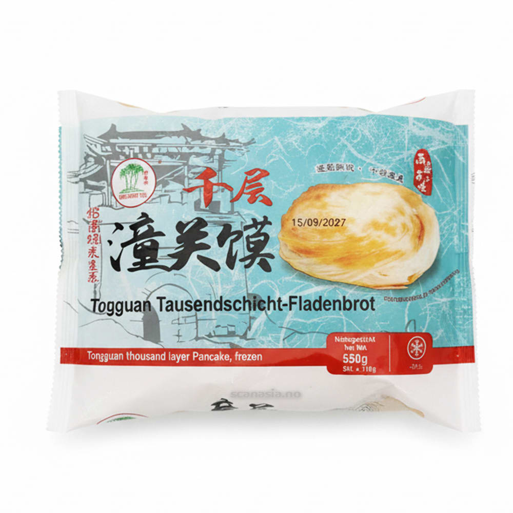 Tonguan Thousand - Layer Pancake 24x550g FROZEN