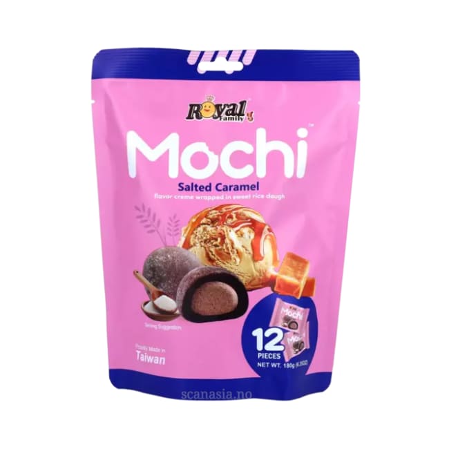 ROYAL Family Mochi Salted Caramel 12x180g