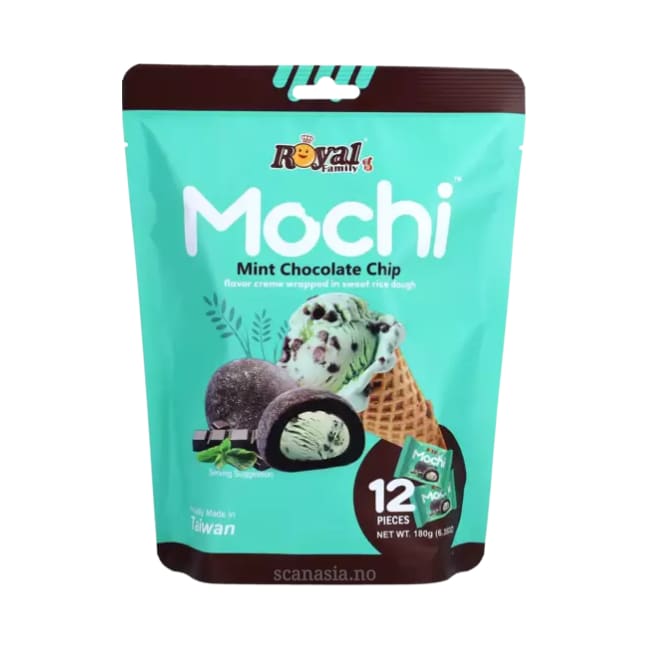 ROYAL Family Mochi Mint Chocolate chip 12x180g