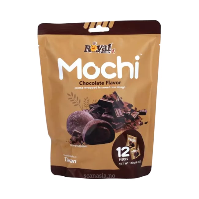 ROYAL Family Mochi Chocolate Flavor 12x180g
