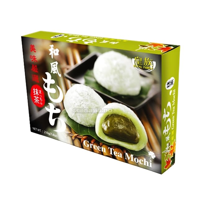 ROYAL Mochi - Green Tea 24x210g