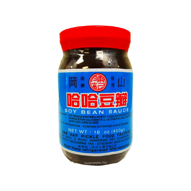 HA HA Hot Soy Bean Paste 24x450ml