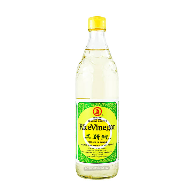 KONG YEN Rice Vinegar (12x600ml)