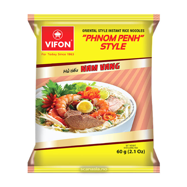 VIFON Oriental Style Inst. Rice Noodles(Phnom Penh) 30x60g
