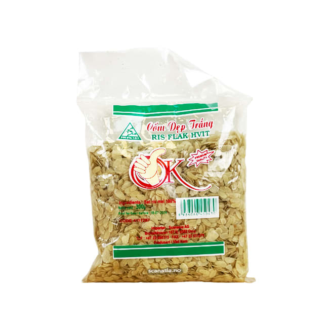 OK White Rice Flakes 40x300g