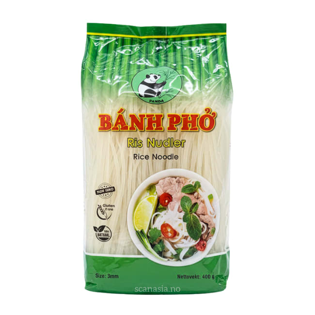 PANDA Rice Noodles 3mm 30x400g