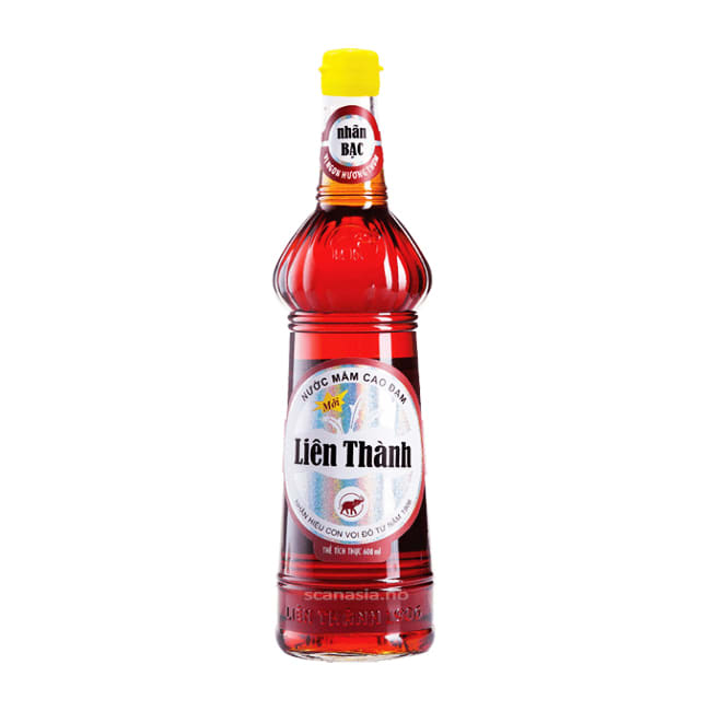 LIEN THANH Fish Sauce Silver Label (Glass) 12x600ml