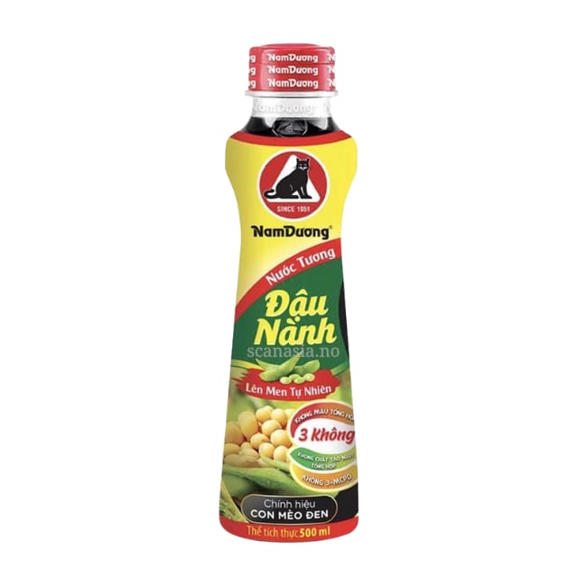 Nam Duong Soy Sauce Naturally Fermented Soybeans 24x500ml