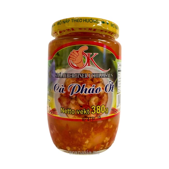 OK Eggplant In Chilli Sauce 24x380g