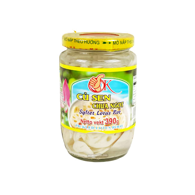 OK Pickled Lotus Root 24X390g