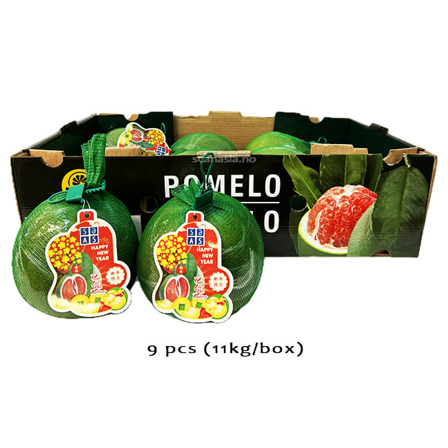 GREEN SKIN PINK Pomelo (9pcs) 11kgs/box