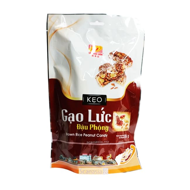 THV Brown Rice Candy With Peanut 15x250g