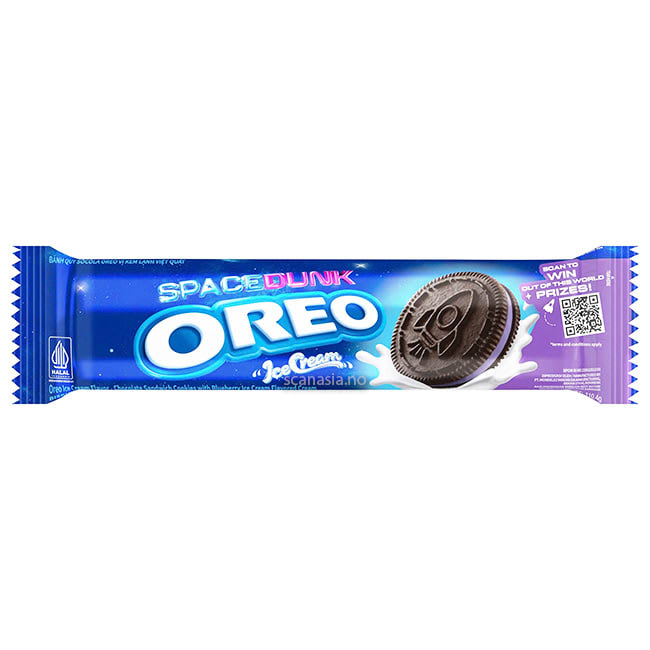 OREO Chocolate Sandwich Cookies Blueberry Ice Cream 24x110.4g