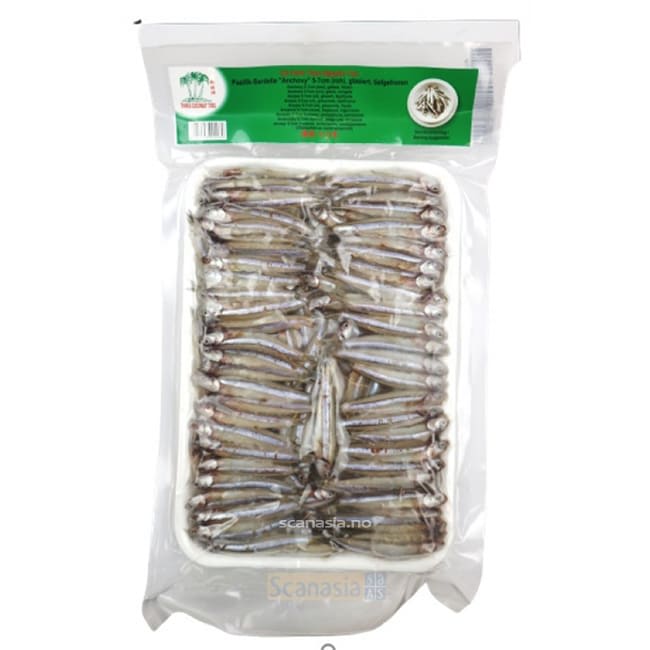 TCT Black Anchovy Whole Round 25x400g FROZEN
