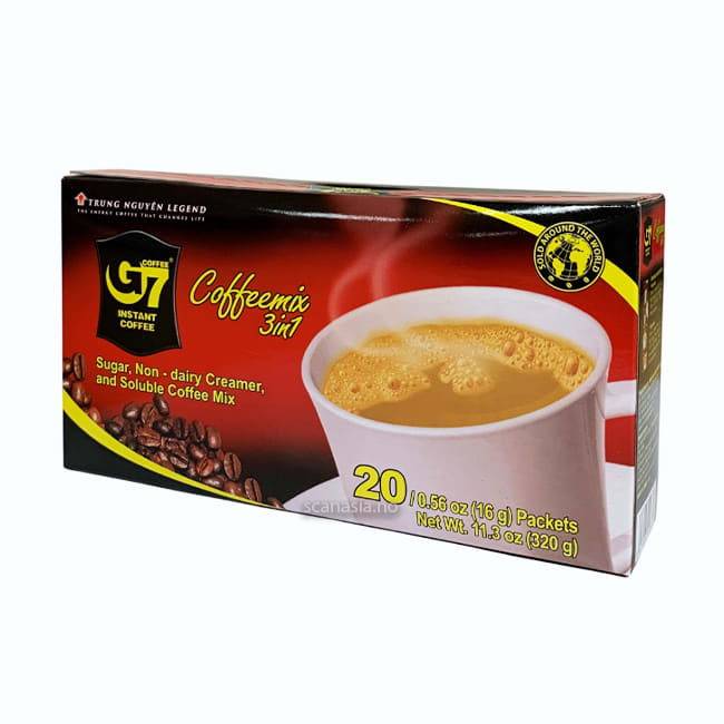 TRUNG NGUYEN Inst. Cafe G7 Box (3 in 1) 24x320g