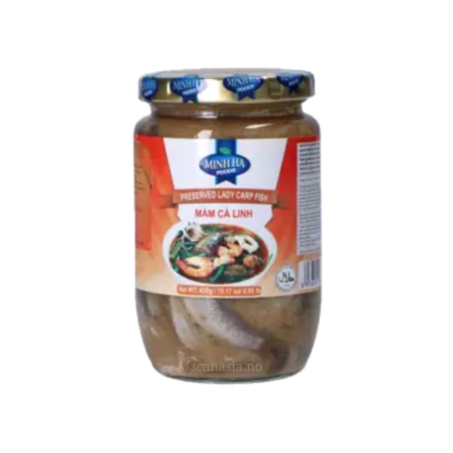 MINH HA Preserved Lady Carp Fish 12x430g