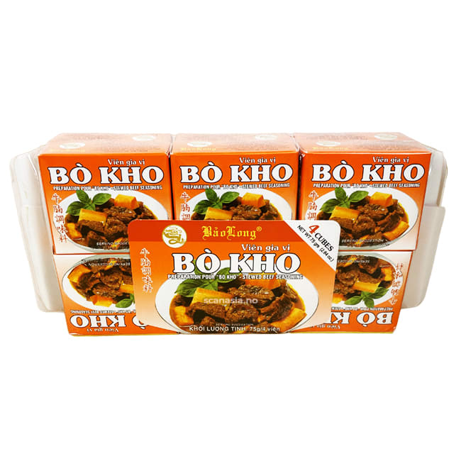 BAO LONG Soup Broth "Bo Kho" Flavored 12x75g
