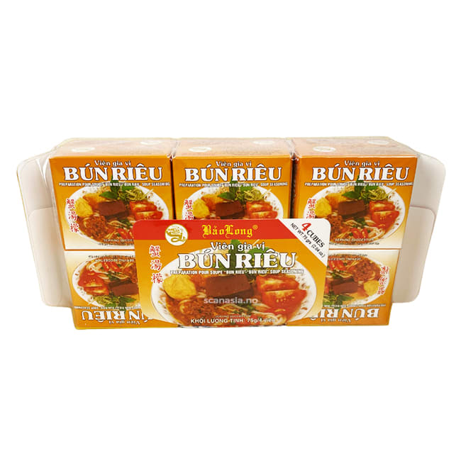 BAO LONG Soup Broth Bun Rieu 12x75g