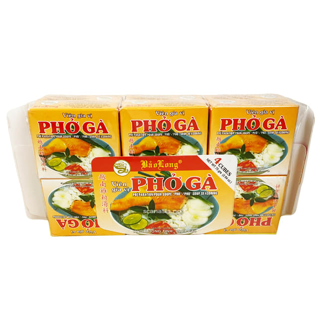 BAO LONG Soup Broth "Pho Ga" Flavored 12x75g