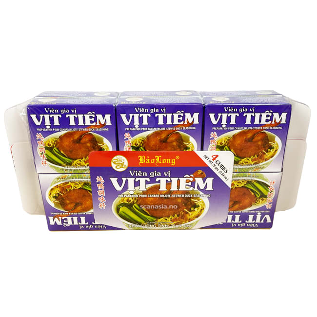 BAO LONG Soup Broth Vit Tiem 12x75g