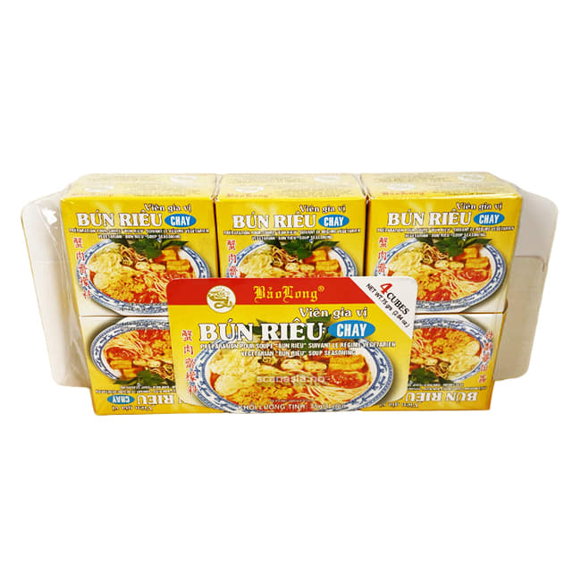 BAO LONG Soup Broth Bun Rieu Chay 12x75g