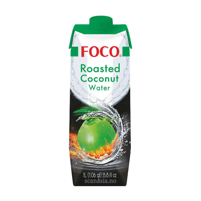 FOCO UHT ROASTED COCONUT WATER 12x1000ml