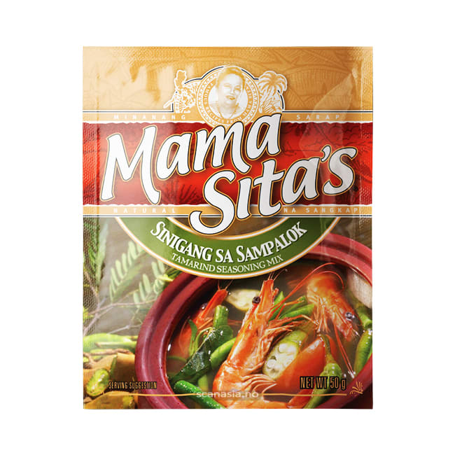 MAMA SITAS Tamarind Seasoning Mix - Regular 24x50g