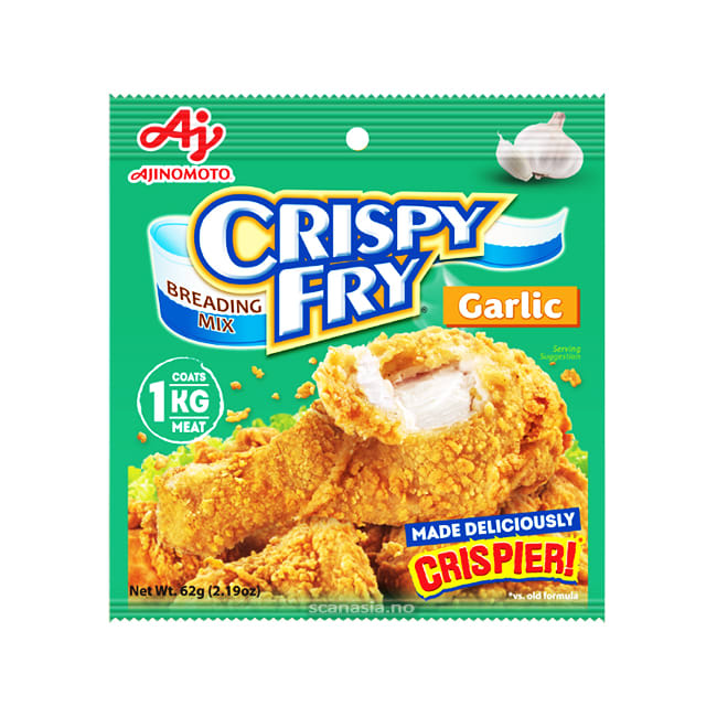 AJINOMOTO Crispy Fry Breading Mix-Garlic 14x62g