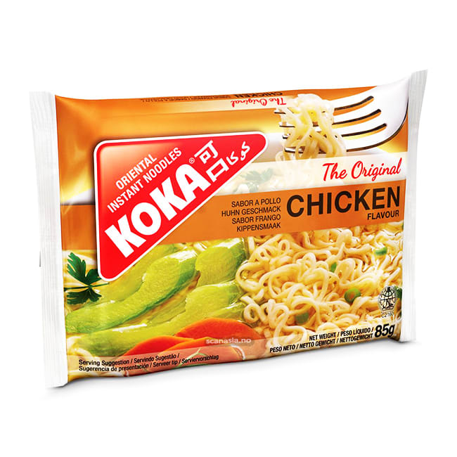 KOKA Instant Noodles - Chicken 12x5x85g