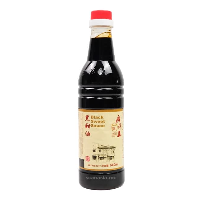 KCT Black Sweet Sauce 12x640ml